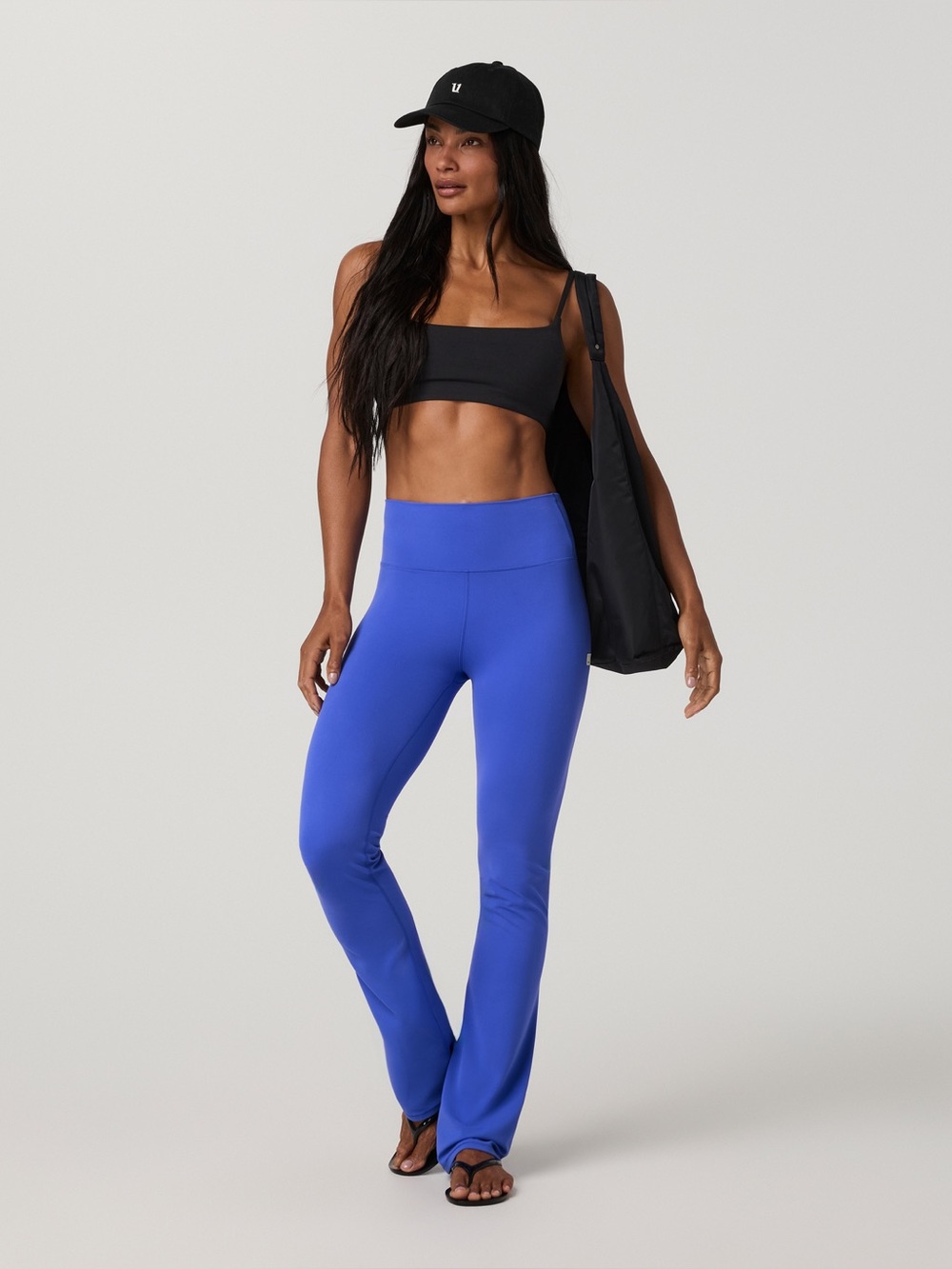 NWT Vuori AllTheFeels Slim Flare in Electric Blue, size S